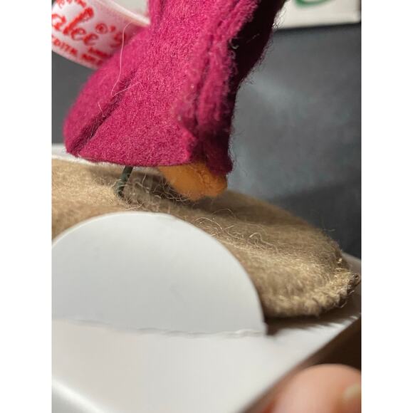 Annalee 3" Happy Monk Robed With Brown Cask Vintage Doll 1997 Home Decor - Picture 9 of 10